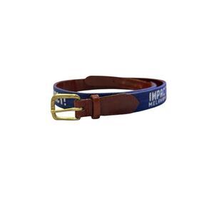 Smathers & Branson Hand Stitched Needlepoint Hello Sunshine Belt 36